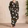 Halloween Ghosts, Jack-o'-Lanterns and Bats for Cozy Autumn Nights at Home Satin Pajamas Set - 4
