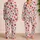 Strawberry And Pink Berry Motifs For Cozy Nights At Home Satin Pajamas Set - 2
