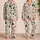 Red And Evergreen Christmas Ornaments, Candy Canes & Holly For Cozy Holiday Gifting Satin Pajamas Set - 2