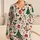 Red And Evergreen Christmas Ornaments, Candy Canes & Holly For Cozy Holiday Gifting Satin Pajamas Set - 1