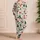 Red And Evergreen Christmas Ornaments, Candy Canes & Holly For Cozy Holiday Gifting Satin Pajamas Set - 4