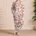 Pink Santa Bows and Gingerbread Friends for Cozy Christmas Holiday Gifting Satin Pajamas Set - 4