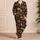 Vintage Halloween Pumpkins and Stars for Cozy October Nights and Autumn Gift Giving Satin Pajamas Set - 4