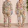Christmas Cocoa Treats for Cozy Holiday Evenings and Sweet Seasonal Home Lounging Satin Pajamas Set - 2