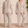 Afternoon Tea Cups, Floral Saucers and Pink Bows for Cozy Cottagecore Lounging Satin Pajamas Set - 2