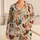 Colorful Farmyard Roosters and Hens for Cozy Country Living Gift Ideas Satin Pajamas Set - 1