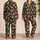 Cactus and Highland Yak Desert Whimsy for Cozy Winter Lounging Satin Pajamas Set - 2