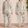 Bunny Carrot Garden for Cozy Springtime Mornings and Sweet Weekend Lounging at Home Satin Pajamas Set - 2