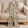 Woodland Hedgehog And Mushroom Motifs For Cozy Nature-Inspired Lounging Satin Pajamas Set - 5