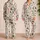 Christmas Ballet Nutcrackers, Dancing Mice and Slippers for Cozy Holiday Celebrations Satin Pajamas Set - 2