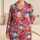 Bow-Tied Perfume Bottles and Citrus for Romantic Evenings and Cozy Gift Giving at Home Satin Pajamas Set - 1