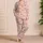 Pink Gingham Bows for Cozy Cottagecore Bedtime and Relaxed Summer Lounging at Home Satin Pajamas Set - IHRJEVTQTB
