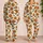 Cheerful Jack-O’-Lanterns And Bats For Cozy Halloween Evenings At Home And Celebrations Satin Pajamas Set - 2