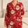 Santa Claus, Holly And Snowflakes For Cozy Christmas Holiday Mornings Satin Pajamas Set - 1
