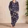 Celestial Moon and Star Magic for Cozy Dreamers and Enchanted Nighttime Rituals at Home Satin Pajamas Set - 4
