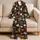 Cute Halloween Ghosts, Mummies And Jack-O'-Lanterns For Cozy October Celebrations Satin Pajamas Set - 5