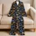 Colorful Butterfly Motifs for Elegant Evening Lounging and Relaxed Weekend Moments Satin Pajamas Set - 5