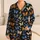 Colorful Butterfly Motifs for Elegant Evening Lounging and Relaxed Weekend Moments Satin Pajamas Set - 1