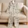Whimsical Bow-Tied Kittens for Cozy Evenings and Charming Gift Ideas for Cat Lovers Satin Pajamas Set - 5