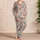 Hummingbirds Butterflies And Blossoms For Springtime Comfort And Relaxed Living Satin Pajamas Set - 4
