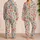 Hummingbirds Butterflies And Blossoms For Springtime Comfort And Relaxed Living Satin Pajamas Set - 2