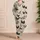 Pastoral Speckled Hens and Meadow Sprigs for Cozy Country Mornings and Cottage Living Satin Pajamas Set - 4