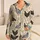 Pastoral Speckled Hens and Meadow Sprigs for Cozy Country Mornings and Cottage Living Satin Pajamas Set - 1