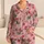 Highland Calf and Wildflower Motifs for Cozy Spring Mornings and Cottagecore Lounging Satin Pajamas Set - 1