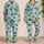 Black Hen Farmyard Charm for Cozy Country Mornings and Relaxed Home Living All Season Satin Pajamas Set - 2