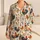 Watercolor Chickens and Roosters for Cozy Country Home Relaxation Satin Pajamas Set - 1