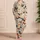 Watercolor Chickens and Roosters for Cozy Country Home Relaxation Satin Pajamas Set - 4