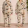 Watercolor Chickens and Roosters for Cozy Country Home Relaxation Satin Pajamas Set - 2