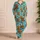Highland Calves and Sunflowers for Cozy Country Mornings and Relaxed Lounging Gifts Satin Pajamas Set - 4