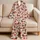 Heart Sweater Dachshunds for Valentine Cheer and Cozy Everyday Lounging Satin Pajamas Set - 5