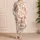 Watercolor Easter Bunnies and Pink Bows for Cozy Springtime Holiday Celebrations at Home Satin Pajamas Set - 4