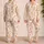 Watercolor Easter Bunnies and Pink Bows for Cozy Springtime Holiday Celebrations at Home Satin Pajamas Set - 2