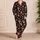 Red Mushroom Motifs for Cozy Nighttime Lounging, Cottagecore Gifts for Fungi Lovers Satin Pajamas Set - 4