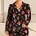 Red Mushroom Motifs for Cozy Nighttime Lounging, Cottagecore Gifts for Fungi Lovers Satin Pajamas Set - 1