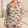 Sweet Floppy-Eared Dog Faces for Cozy Lounging and Relaxed Weekends at Home All Year Satin Pajamas Set - 1