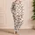 Sweet Floppy-Eared Dog Faces for Cozy Lounging and Relaxed Weekends at Home All Year Satin Pajamas Set - 4