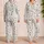 Dachshund Cocktail Companions for Cozy Lounging and Charming Gifts for Dog Lovers Satin Pajamas Set - 2