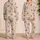 Lavender Vine Blossoms for Relaxed Evenings and Thoughtful Gifts for Women at Home Satin Pajamas Set - 2