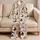 Watercolor Cats and Playful Yarn for Cozy Evenings and Relaxed Home Lounging Satin Pajamas Set - 5