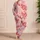 Cute Red Shrimp and Hearts for Playful Coastal Lounging and Relaxed Evenings Satin Pajamas Set - 4