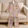 Ice Cream Cones and Candy for Sweet Summer Treat Lovers and Beach Getaways Satin Pajamas Set - 5