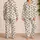 Cute Dachshund And Striped Puppy Motifs For Cozy Evenings At Home, Gift For Her All Year Satin Pajamas Set - 2