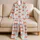 Coral Crab and Blue Tide Motifs for Breezy Coastal Getaways and Beachside Relaxation Satin Pajamas Set - 5