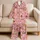 Cute Ice Cream Treats for Sweet Summer Escapes and Cozy Relaxing Evenings Satin Pajamas Set - 5