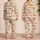 Cheerful Orange Crab Motif for Coastal Vacation and Beachside Leisure Satin Pajamas Set - 2