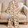 Cheerful Orange Crab Motif for Coastal Vacation and Beachside Leisure Satin Pajamas Set - 5